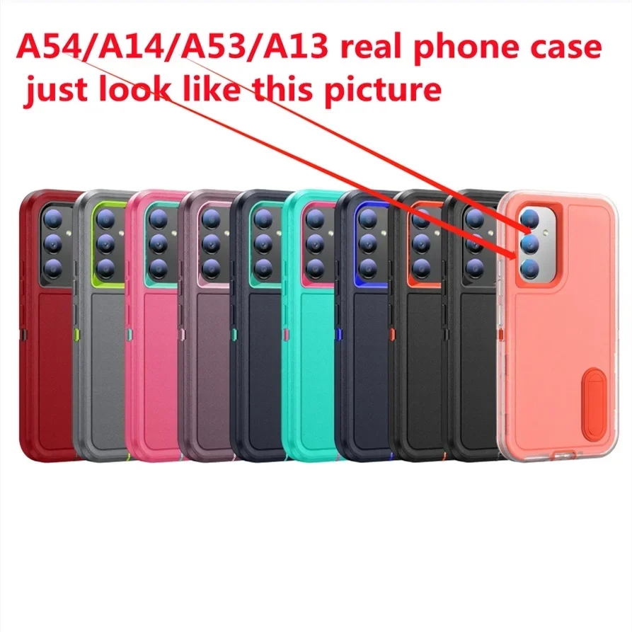 Samsung Galaxy A13 A14 A15 A53 A54 Anti-Slip Dual Layer Case